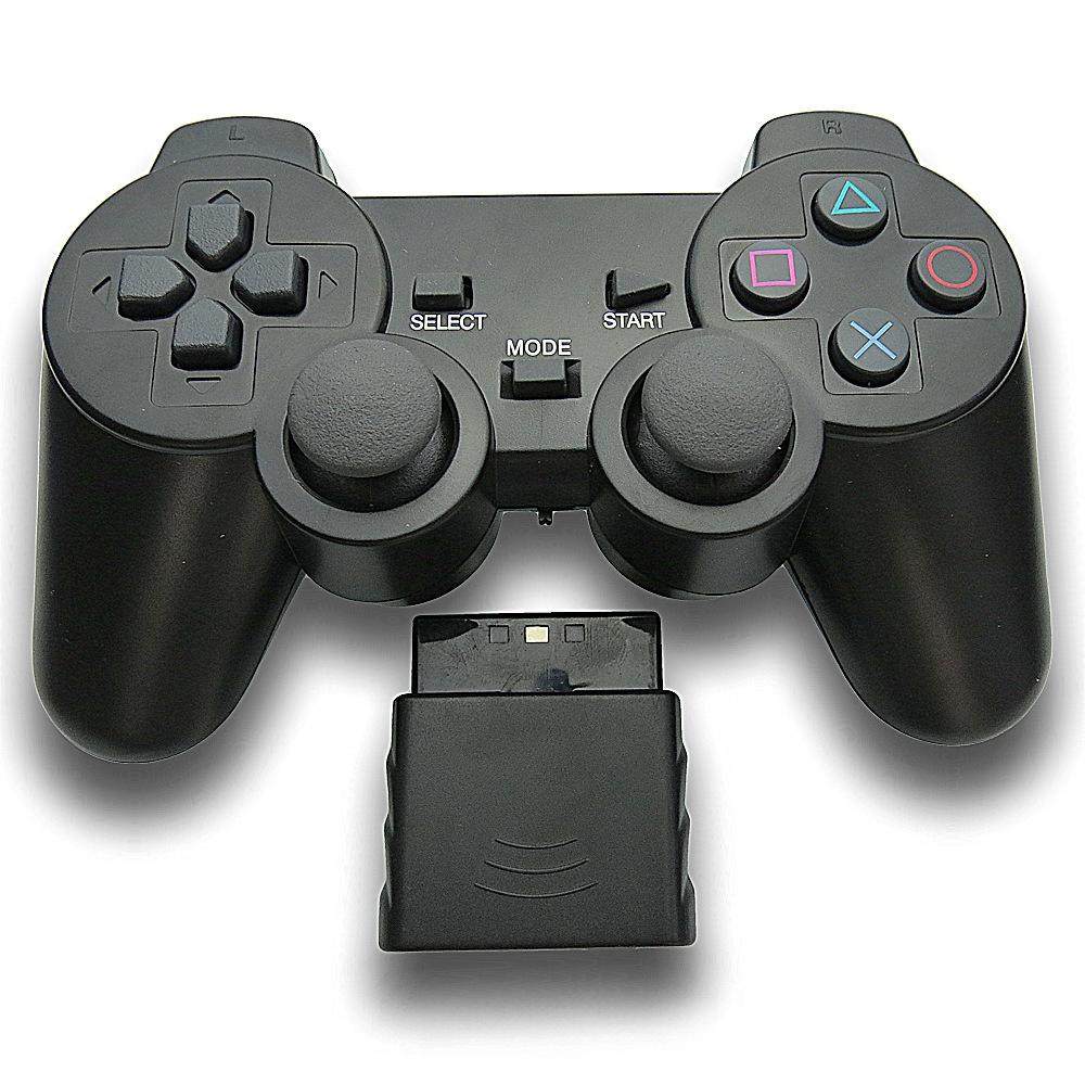 PS1/PS2 Game Console 2.4G Wireless Gamepad Dual Vibration Dual Motor