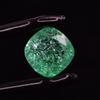Natural Green Emerald Loose Gemstone Square Cushion 18.70 Ct Colombian for Jewelry Making and Crafts