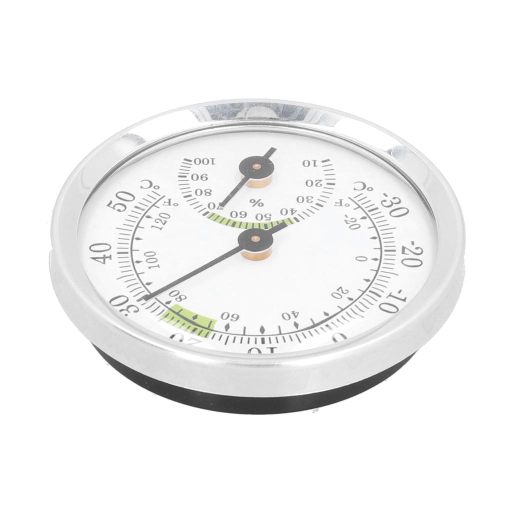 Dial Type Thermometer Hygrometer Mini Hygrometer for Humidors Greenhouse Garden Home Safe