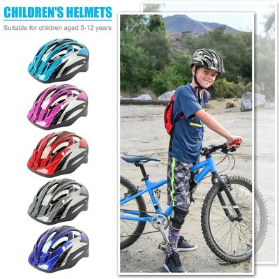 Scooter Skate Patins Andar de patins Capacete de segurança Ciclismo Bicicleta Equipamento de equitação Crianças Capacete de bicicleta para crianças de 5 a 12 anos