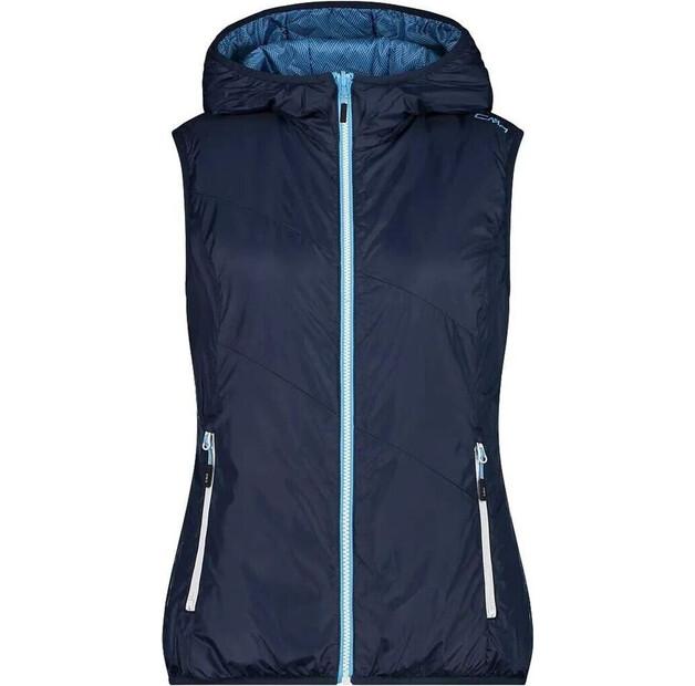 CMP Woman Reverse Vest Fix Hood