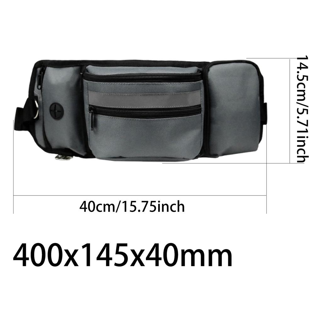Hundespaziergang Bauchtasche mit integriertem Kotbeutelspender Hundetraining Leckerlibeutel mit verstellbarem Riemen für Haustierbesitzer