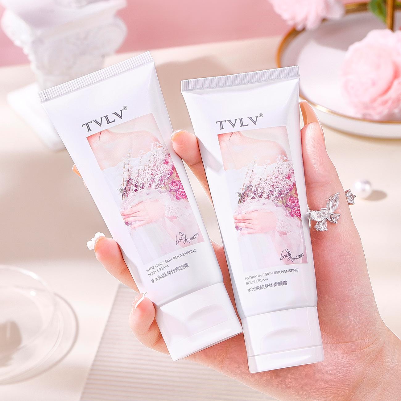 TVLV Hydro-Glow Body BB Cream: Exfoliating, Moisturizing, Hydrating, Brightening, Refreshing, Non-Sticky Formula for Full Body Use. TVLV Hydro-Glow Body BB Cream