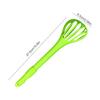 Egg Whisk 2-in-1 Egg Beater Plastic Small Balloon Blender for Blending Stirring Beating