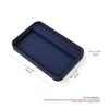 Oirlv Jewelry Tray with Ring PU for Commercial Home Qualified Invoice P21602 Grooves, Leather, Watches, Bangles, Necklaces, Storage, Display,