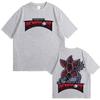 American TV Series Eddie Munson Demogorgon Hawkins Tshirt Cannibal Flower Monster Graphic Fashion Harajuku Women Short Sleeves