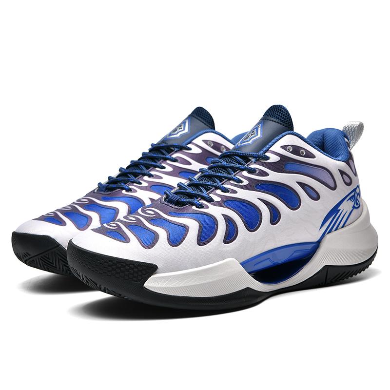 Men's Basketball Shoes Cushioned Breathable Sneakers Train Athletes High Quality Sport Shoes Non-Slip Night Light Casual Sneaker