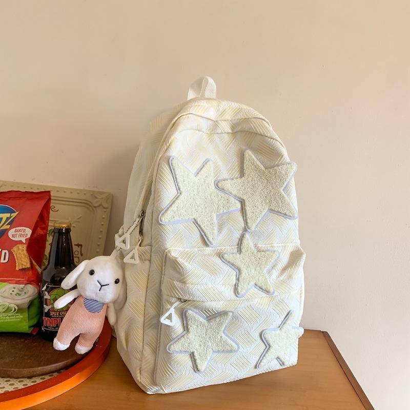 Schoolbag Wholesale Japanese Ins Schoolbag Large Capacity Embroidery Junior High School Backpack High School Commuter Backpack Ins Wind