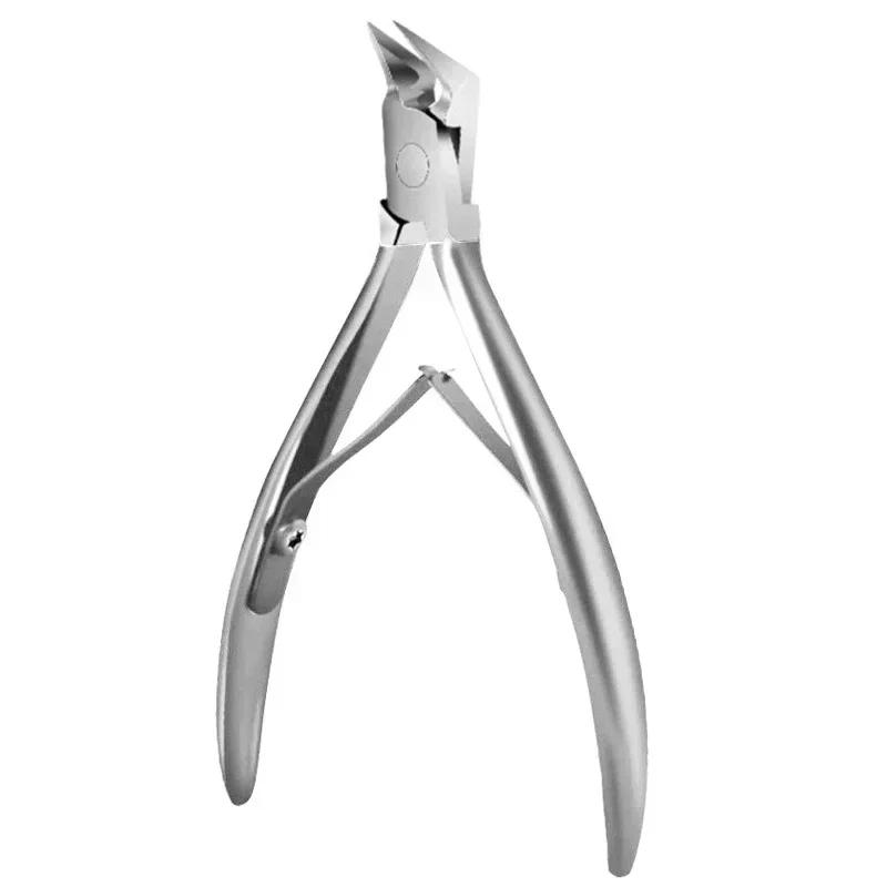 Nail Cutter Profesional Ingrown Toenail Scissors Cuticle Nippers Dead Skin Removal Nail Clipper  Stainless Steel Pedicure Tool
