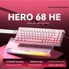AULA HERO 68HE Kabelová herní klávesnice se 68 klávesami a magnetickými spínači - 1 kus