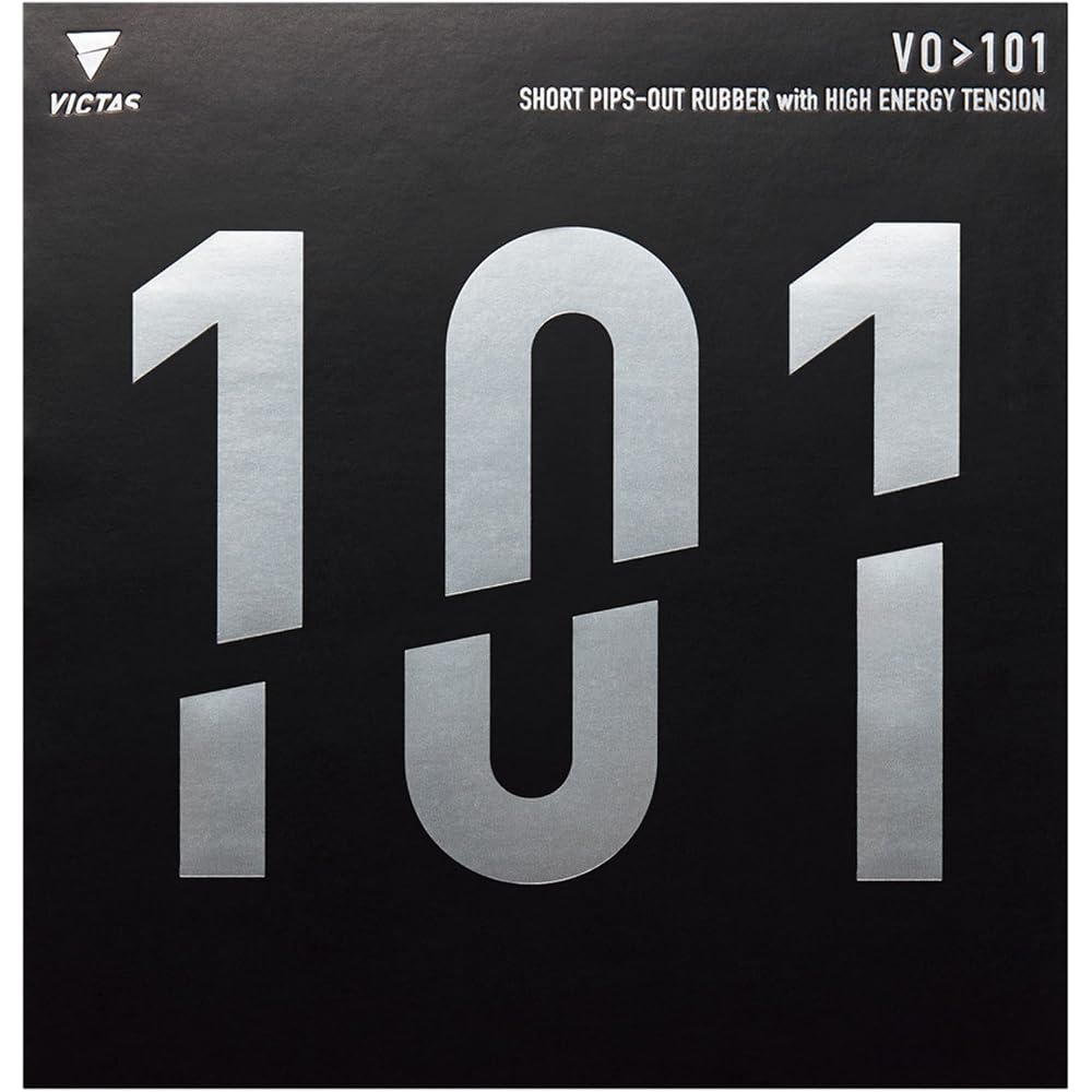 Victas VO101 Table Tennis Rubber Red 1.6mm Soft Type