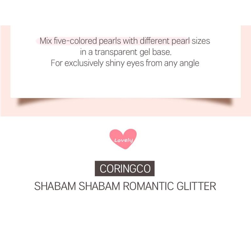 CORINGCO - Shabam Shabam Romantic Glitter - 6 Colors