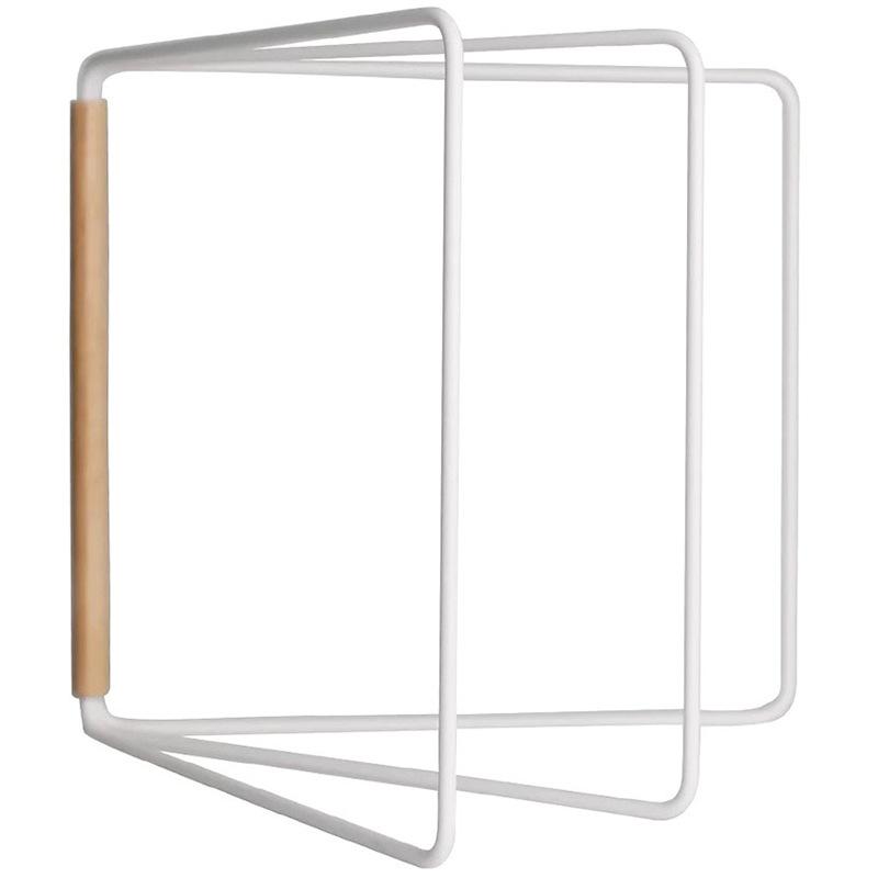 Japanese Kitchen Towel Rack Countertop Lazy Rag Drying Rack Multi-functional Vertical Foldable Storage Rack Hanger