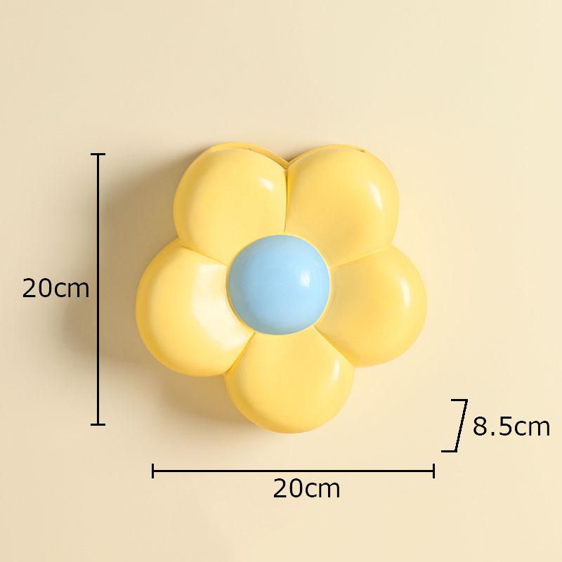Niedliche Cartoon-Blumenförmige Vase Schreibtischdekoration Künstliche Blume Dekoratives Florales Arrangement Wandvasen Raum Ästhetische Deko