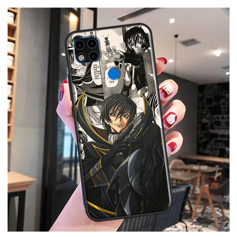 Lelouch Code Geass Hülle für Xiaomi Redmi Note 10 Pro Note 9 Pro Note 11 Pro 8T 9S 10S 10 9A 9T 9C Hülle