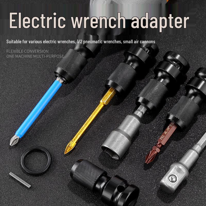 Kit Multifuncțional Adaptor Burghiu Electric și Cheie