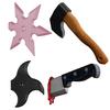 Bıçak Manyetik Buzdolabı Çıkartmaları Ninja Dart Balta Buzdolabı Mıknatısları Notlar Hatırlatmalar Mutfak Dekorasyonları için Dekoratif Buzdolabı Mıknatısları