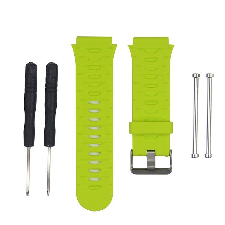Schweißresistent Hypoallergenes Silikon-Uhrenarmband Ersatz-Kit für Garmin Forerunner 920XT Mit Werkzeugen & Federstegen