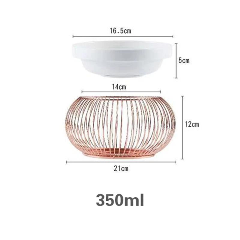 

Золотая свеча, нагревательная чаша, печь для сохранения тепла, специальная посуда, обеденные тарелки, ресторан, круглая, креативная лампа, печь