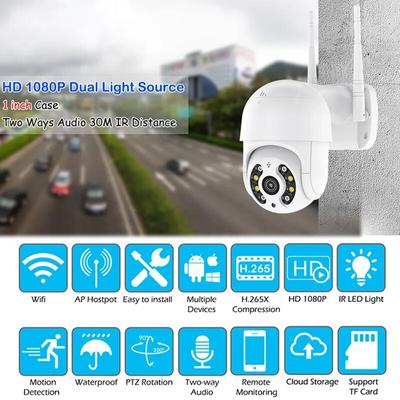 8MP 4K IP kamera 5MP Speed ​​Dome Auto Tracking PTZ kamera Chytrá domácnost Venkovní bezdrátová WIFI kamera Monitorovací monitor
