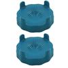 2pcs ABS Mason Jar Sprouting Lid 86mm Filter Cover Vegetable Seed Growing Lid  Wide Mouth Jar
