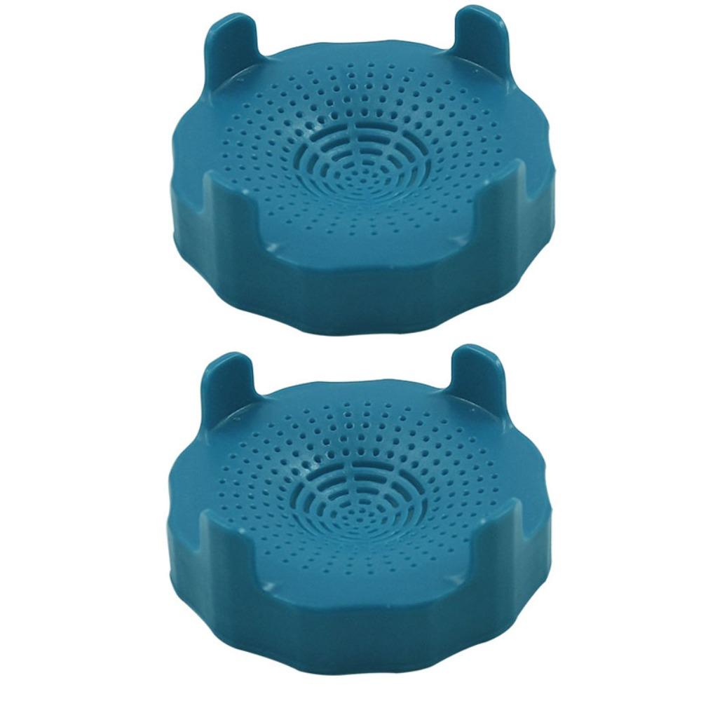 2pcs ABS Mason Jar Sprouting Lid 86mm Filter Cover Vegetable Seed Growing Lid  Wide Mouth Jar