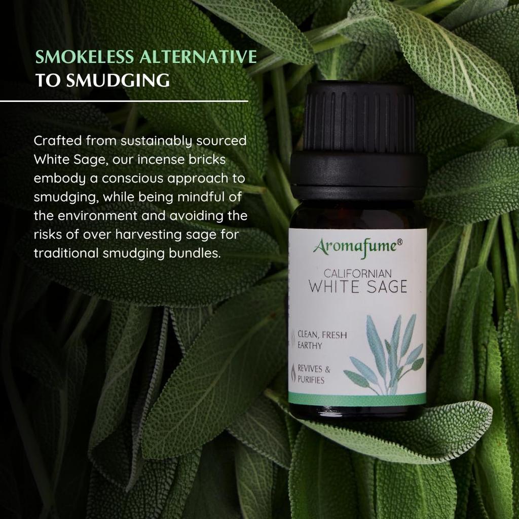 Californian White Sage Essential Oil Diffuser Blend by Aromafume | 10ml