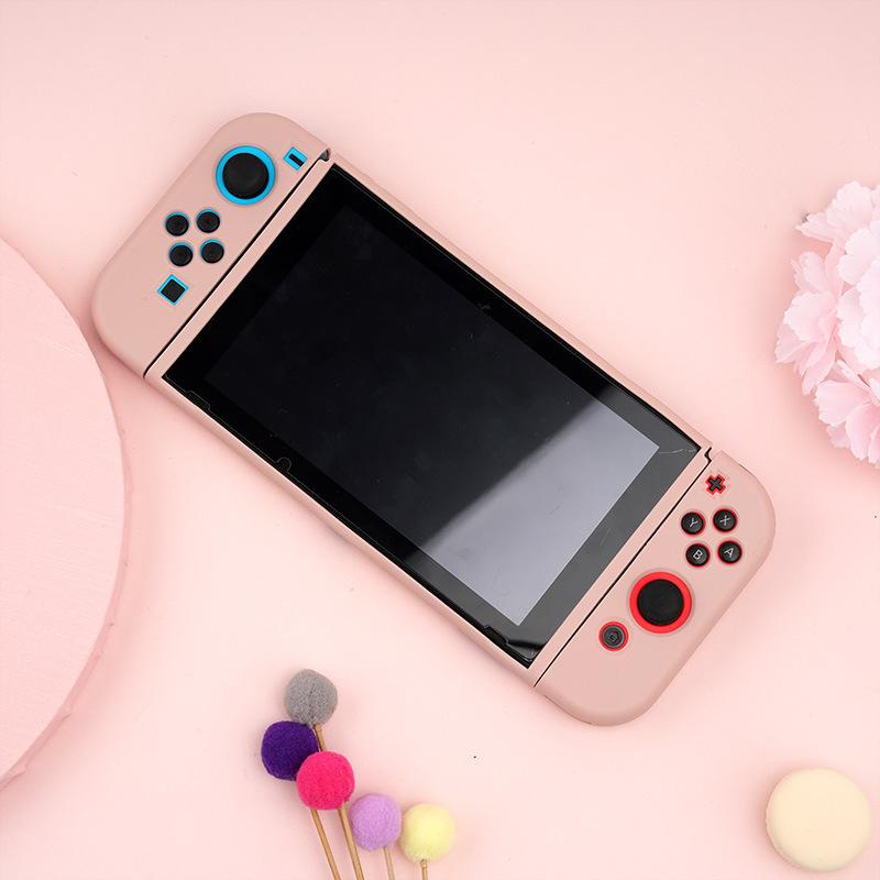 TPU Soft Protective Shell for Nintendo Switch Game Host Console All-inclusive Cover Protection Case Pouch Console Accessories