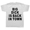 I Have The Dick So Make The Rules Men T Shirts Fashion Cotton Crew Neck Tee Shirts Male Euro Size Streetwear Top Tees