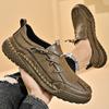 Fashion Men's Shoes Fashion Handmade Soft Leather Shoes Moccasins Comfort Driving Shoe High Quality Leather Casual Shoes Classic Loafers
