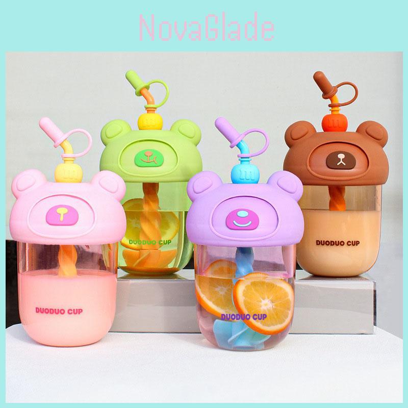Cute And Portable Straw Cup For Girls High-fashion And Eco-friendly 600ml Capacity