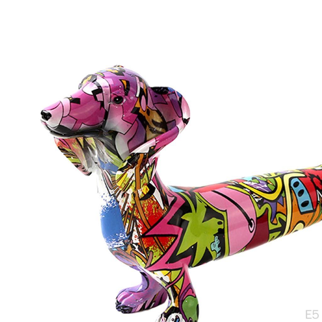 Hundefigur Dackel Dekorative Statue
