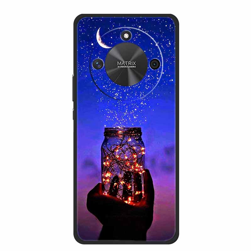 Phone Case For Honor X60 5G Back Cover Case HonorX60 Black Silicone Soft Funda For Honor X9c Smart Case HonorX9c Smart Coque Bag