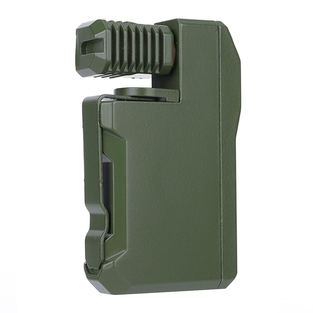 EDC Pocket Flashlight Compact Torch Rechargeable Portable Flat Flashlight Dual Light Source LED Flashlight for Outdoor Emergency