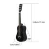 21 Inch Acoustic Guitar Set Made of Exquisite Solid Wood, Convenient for