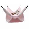 Warme Plüsch-Hamster-Hängematte, doppellagig, verdickter Schlafsack, Nest, Haustiere, Ratten, Eichhörnchen, hängendes Käfighaus