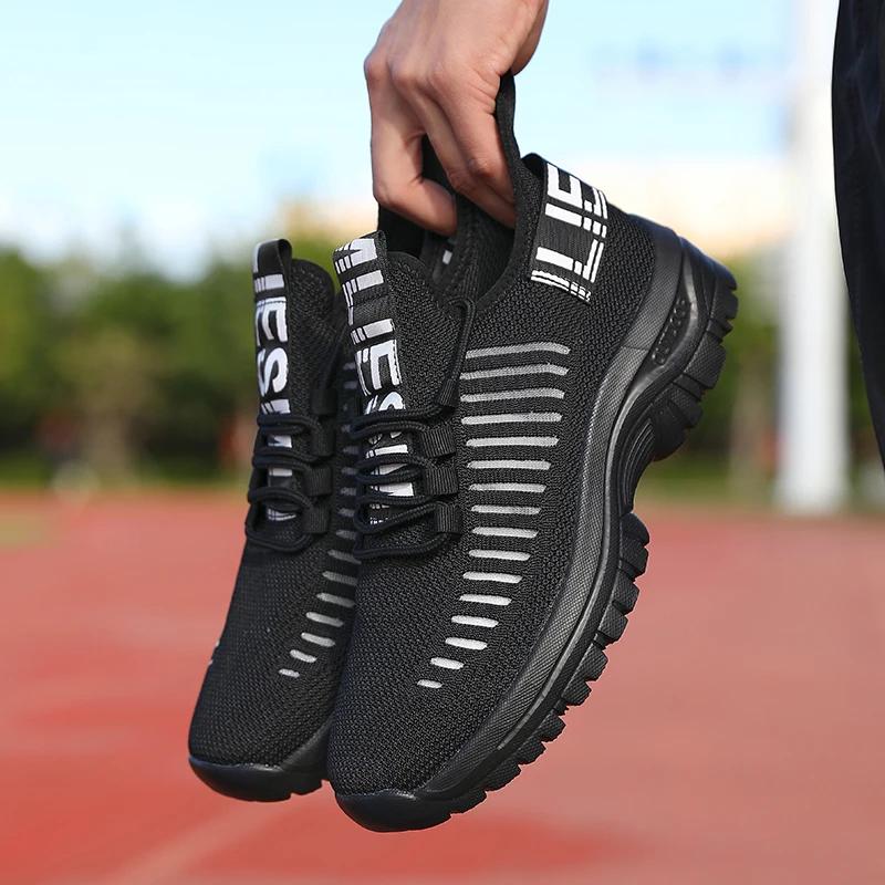 Men Women Sports Summer Sneakers Breathable Lightweight Non Slip Fashion Comfortable Men s Running Shoes Mesh Non Slip Fashionable Women s Vulcanized 36