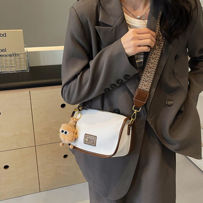 

Bag Female Fancy Broadband Crossbody Baguette White