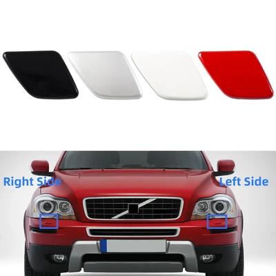 Front Bumper Headlight Headlammp Cleaning Water Sprayer Jet Cap Washer Nozzle Cover For VOLVO XC90 2007-2014