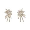 2023 Trendy Light Luxury Palm Leaf Earrings for Women - European and American Style