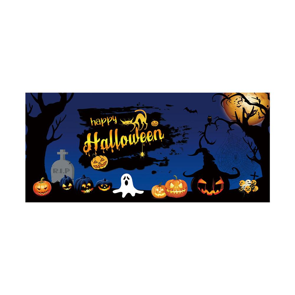 Halloween & Christmas Garage Banner Decorations
