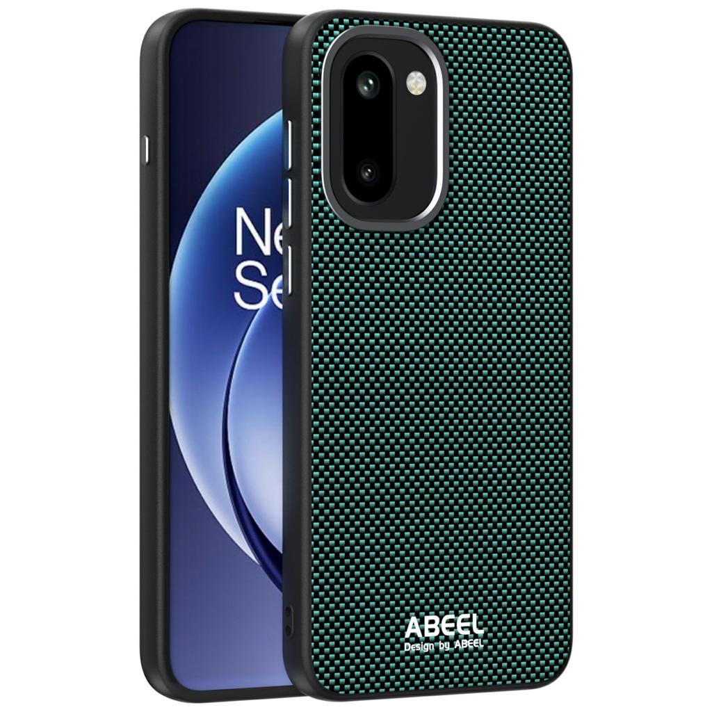 ABEEL Voor OnePlus 15R 5G Magnetische Hoes Bedrukt PC TPU Aluminiumlegering Leer Telefoonhoes