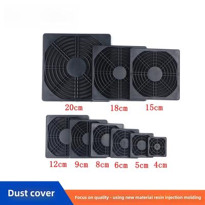 Staubdichte Axialventilator-Filterabdeckung in verschiedenen Größen (60-150 mm)