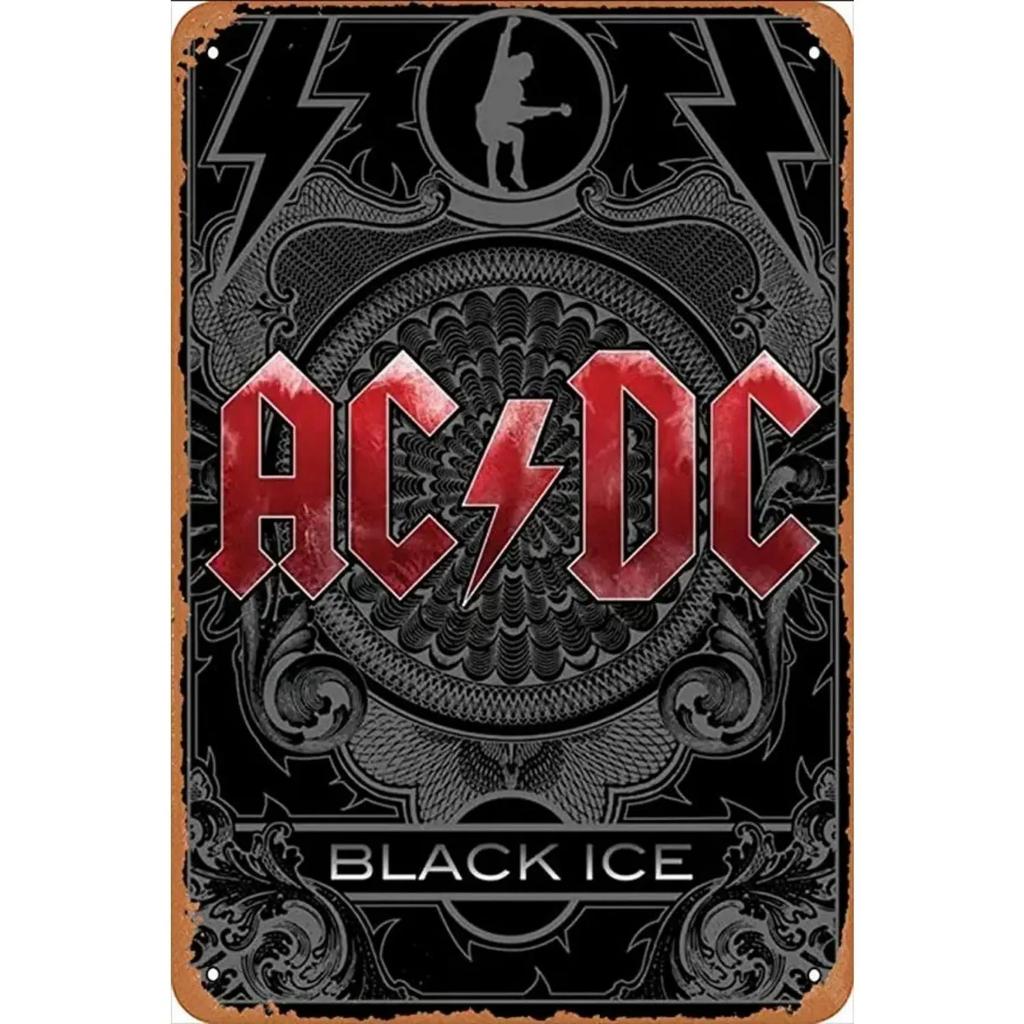 Rock Roll Metal Tin Signs Bands Wall Decoration Plaque Vintage Art Poster Iron Painting for Man Cave Home Cafe Garden Club Bar