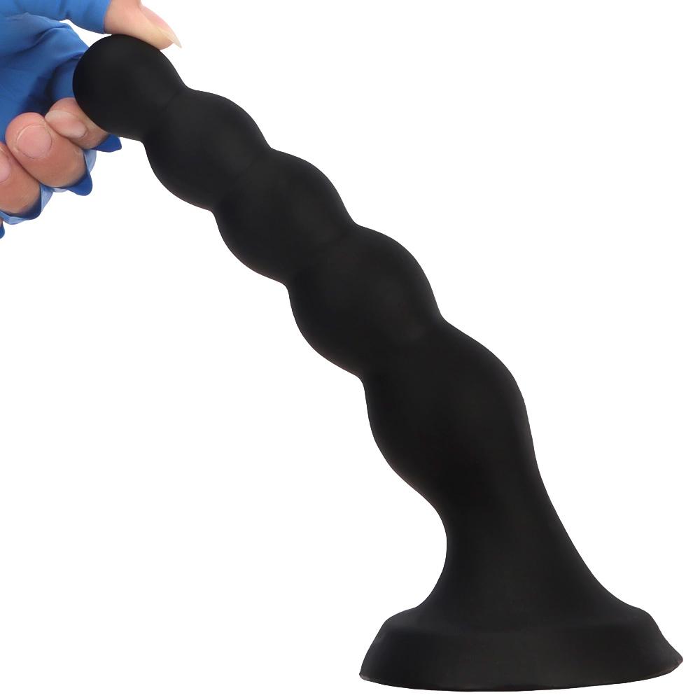 Large Liquid Silicone Soft Dildo Fisting Dragon Head Butt Plug Masturbator Anal Dilator Adult Sex Toy Big Dick Strap On Penis