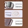 Anti Scalding Handle Insulated Drinking Cup Reusable Thermal Mug Milk Tea Cup  Office Drinkware