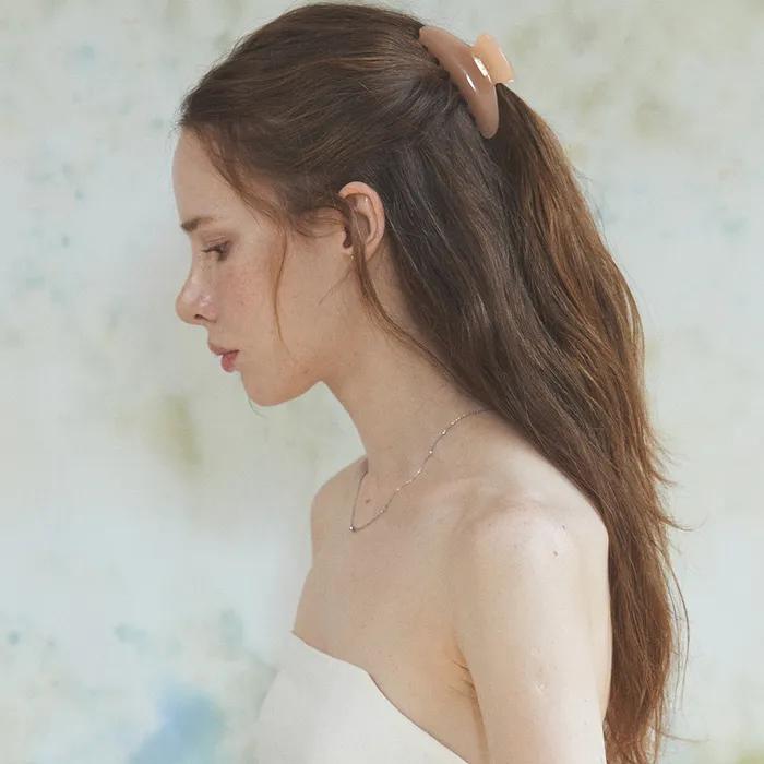 [NEW]Mini Crescent Hair Claw Clip_7 Colors