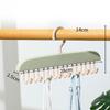 Sling Wave Hanger Bowtie Belt Hook Multifunctional Scarf Holder Clothes Underwear Non-Slip Storage Rack Hanger Hooks