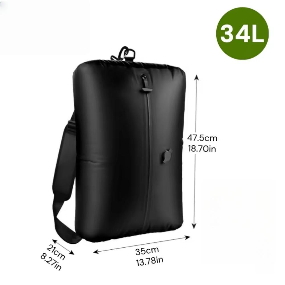 Travel Vacuum Bag TPU Space Saving Compression Bag for Suitcase Backpack Reusable Splash Proof Vacuum Bag