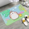 Molang Door Mat Washable Non-Slip Living Room Sofa Chairs Area Mat Kitchen Doormat Area Rug